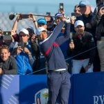 2018 Ryder Cup pairings and tee times for Friday including Tiger Woods
