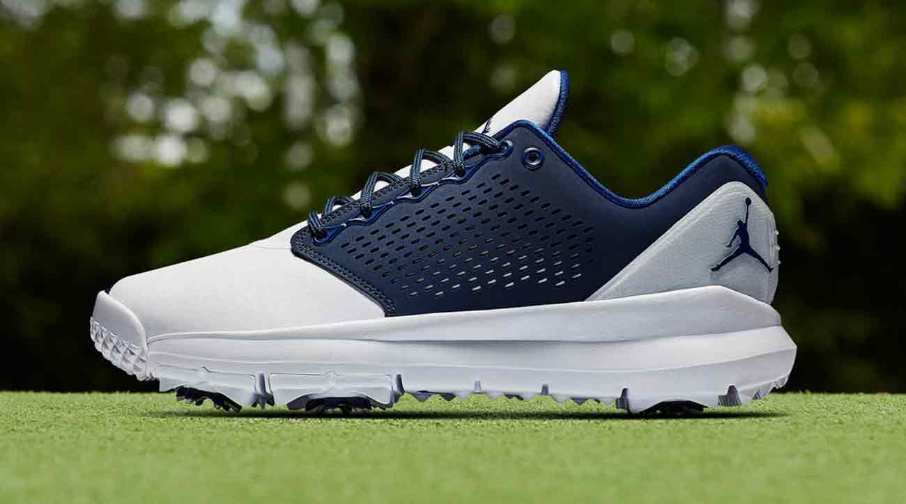 FIRST LOOK: Nike's new Jordan Trainer ST G 'Blue' golf shoe - Golf