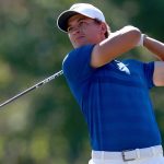 Cameron Champ watches a tee shot during the final round of the Sanderson Farms Championship. Champ won for his first PGA Tour victory.