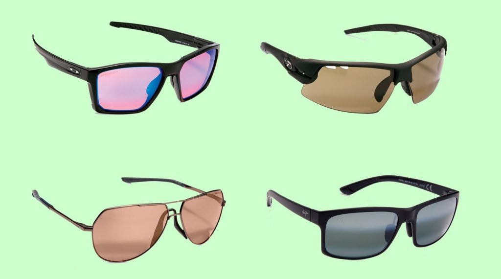 These four sunglass models feature golf-friendly lenses perfect for the course. Learn more below.