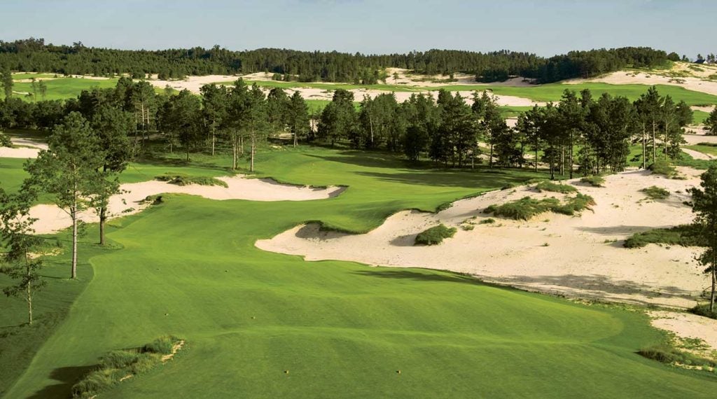 Mammoth Dunes at Sand Valley 16th hole.