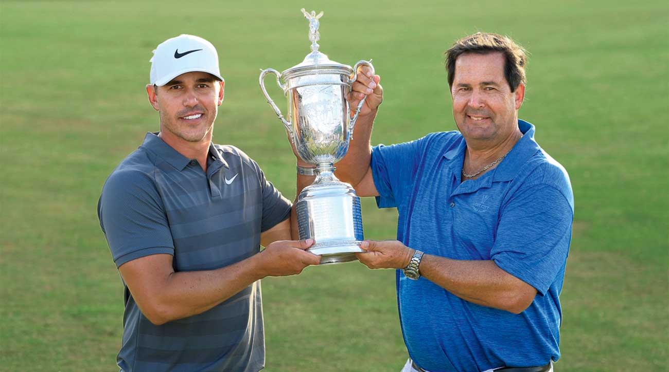 Brooks Koepka and his dad, Bob Koepka.