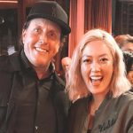 Michelle Wie posted this photo with Phil Mickelson from the after-party following the Tiger vs. Phil match.