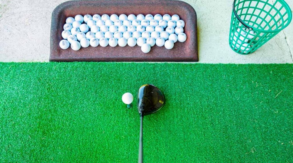 Can hitting too many balls on the range damage your driver? Not likely.