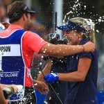 Lexi Thompson celebrates her victory at the 2018 CME Group Tour Championship. She'll win a lot more money if she can defend her title in 2019.