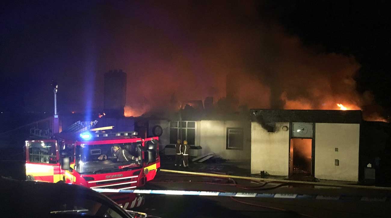 Machrihanish Golf Club clubhouse destroyed in fire