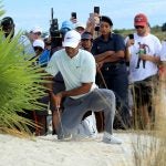 Tiger Woods was nearly charged with a two-stroke penalty for this suspected double hit at the 2018 Hero World Challenge.