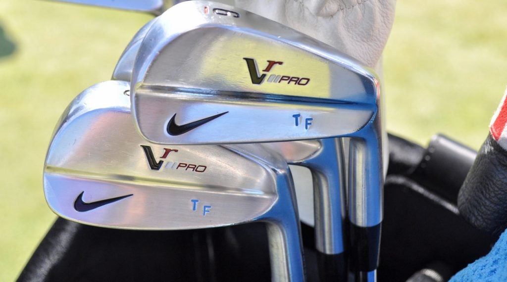 Tommy Fleetwood will need a replacement set for his Nike VR Pro blades at some point.