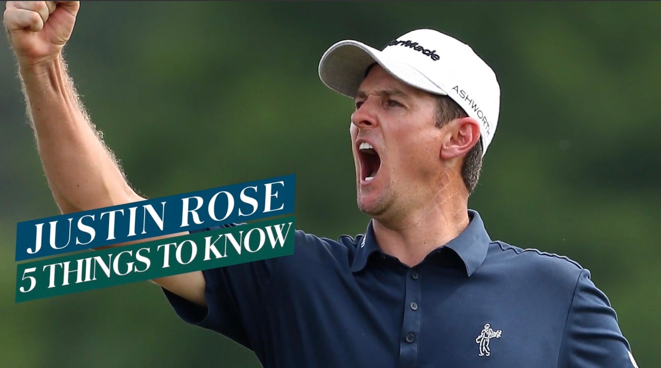 Get to know current World No. 1 Justin Rose with these five facts