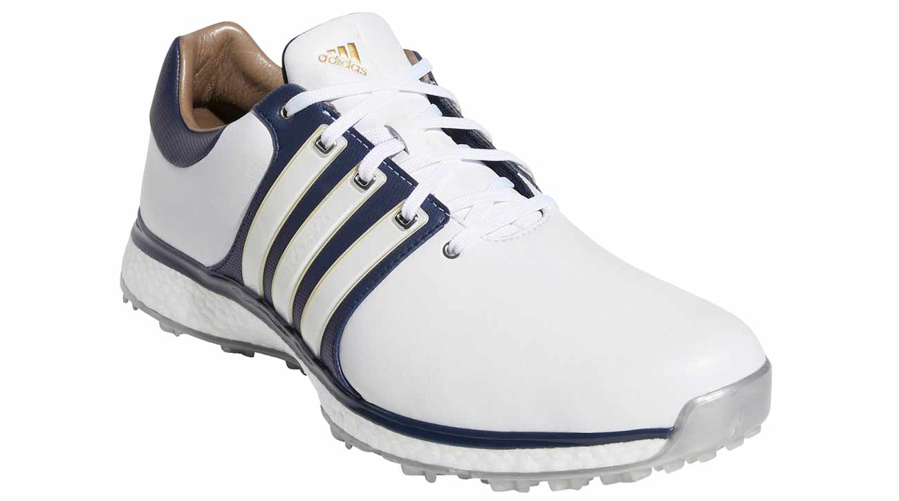 Adidas Tour 360 XT Spikeless Golf Shoes White/Black/Silver ON SALE Carl ...