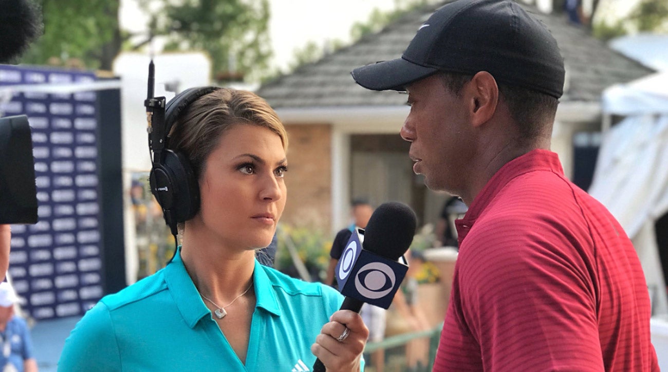 CBS' Amanda Balionis sidestepped golf growing up and is now one of the