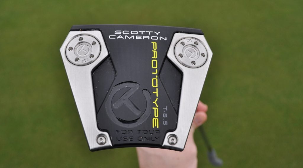 Scotty Cameron's prototype putter were shown to players for the first time in Hawaii.