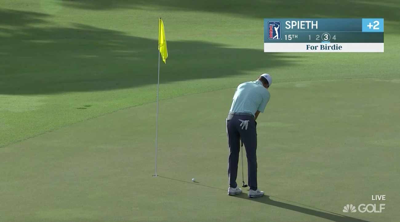 Jordan Spieth leaves flagstick in for birdie putt: 'Might be onto ...