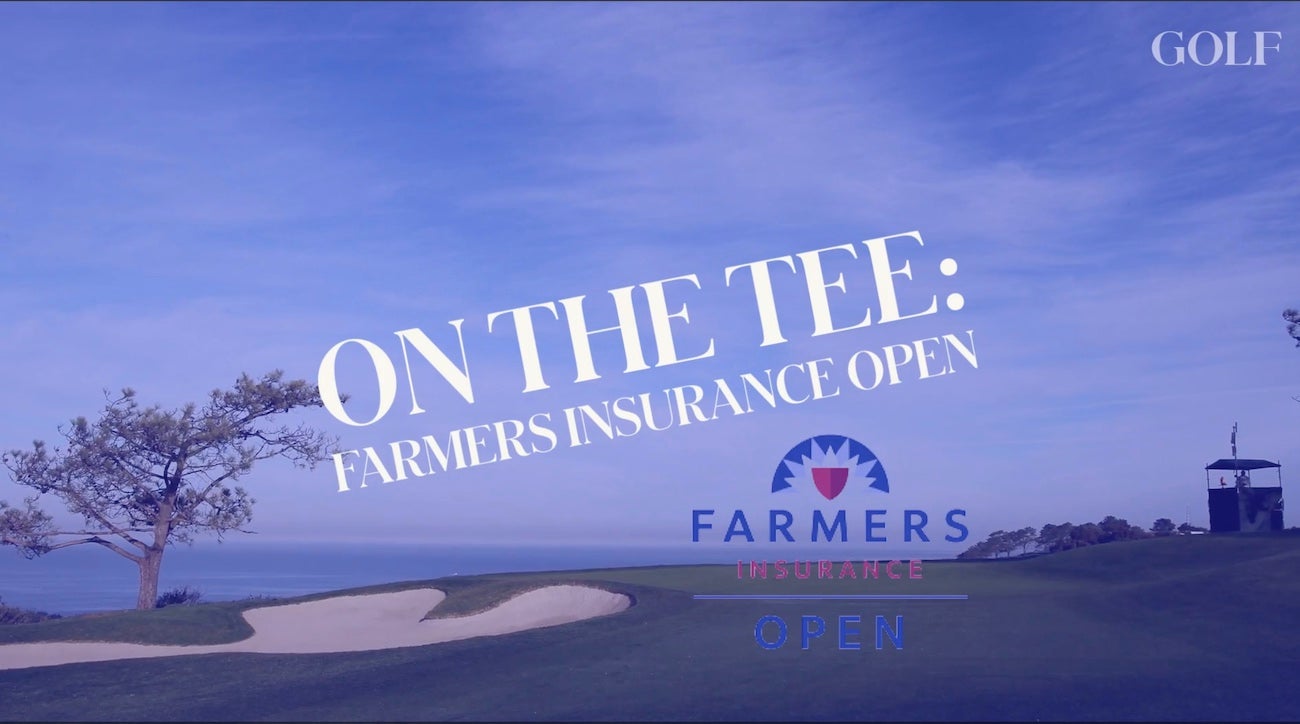 On The Tee Farmers Insurance Open Golf