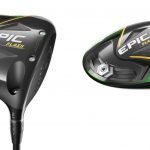 Callaway's Epic Flash (left) and Epic Flash Sub Zero drivers (right).