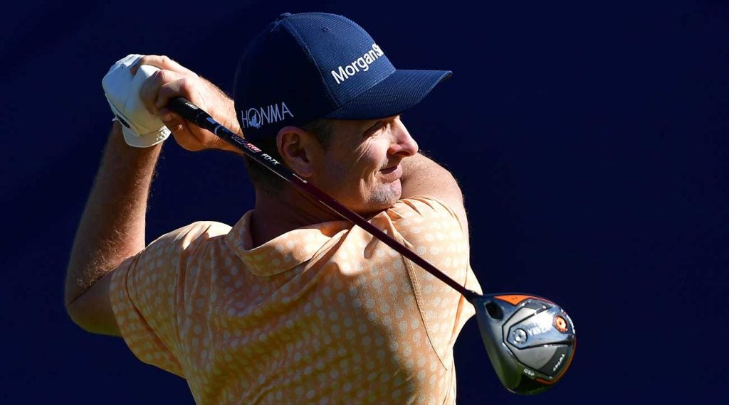 Justin Rose won the Farmers with his new set of Honma clubs.