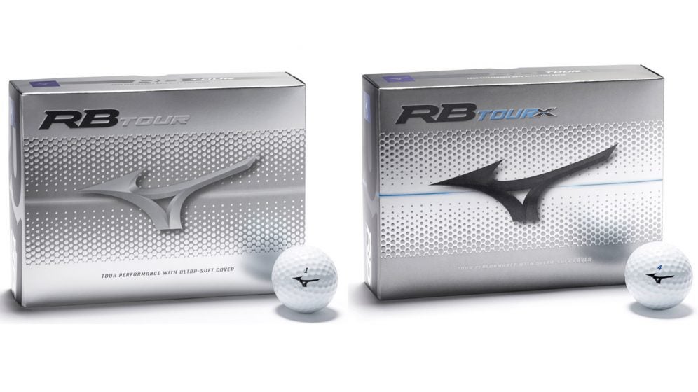 Mizuno’s first American golf balls RB Tour and RB Tour X