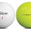 The new Titleist Pro V1x golf balls