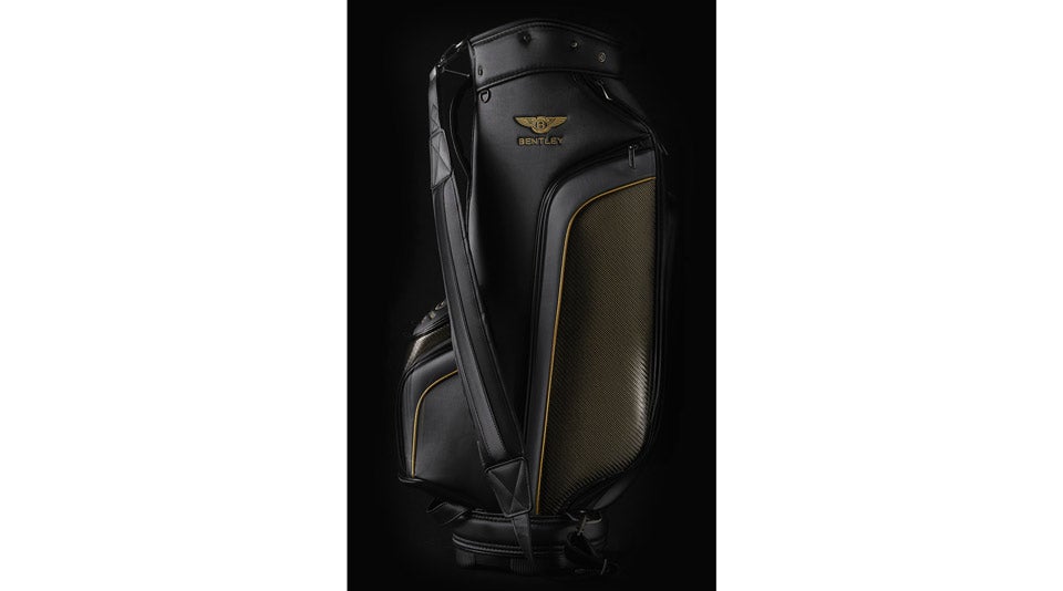 Also included in Bentley's Centenary set: a premium bag and headcovers.