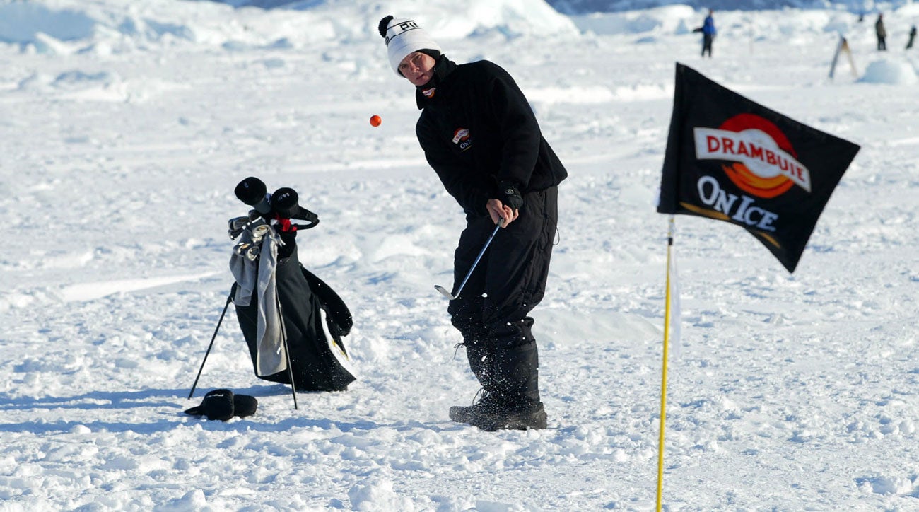 At Uummannaq, there's no grass. Just ice and snow.