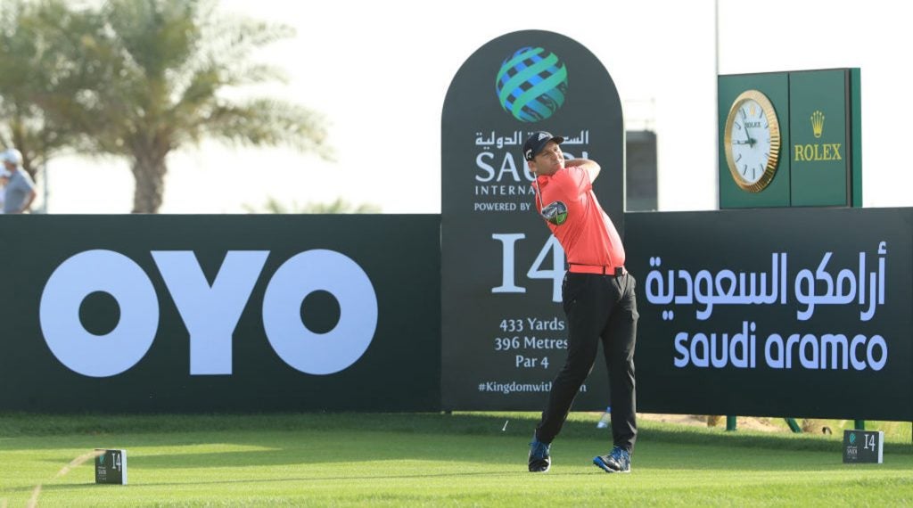 Sergio Garcia did not have a good time in Saudi Arabia last week.