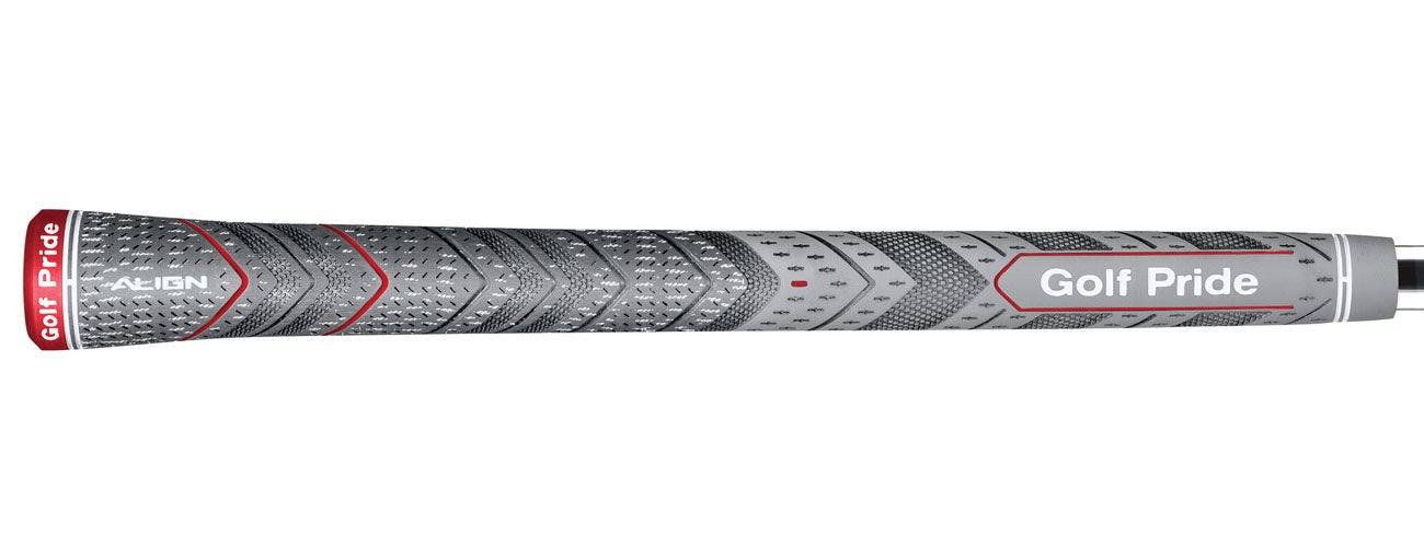 Golf Pride MCC Plus 4 Align grips.