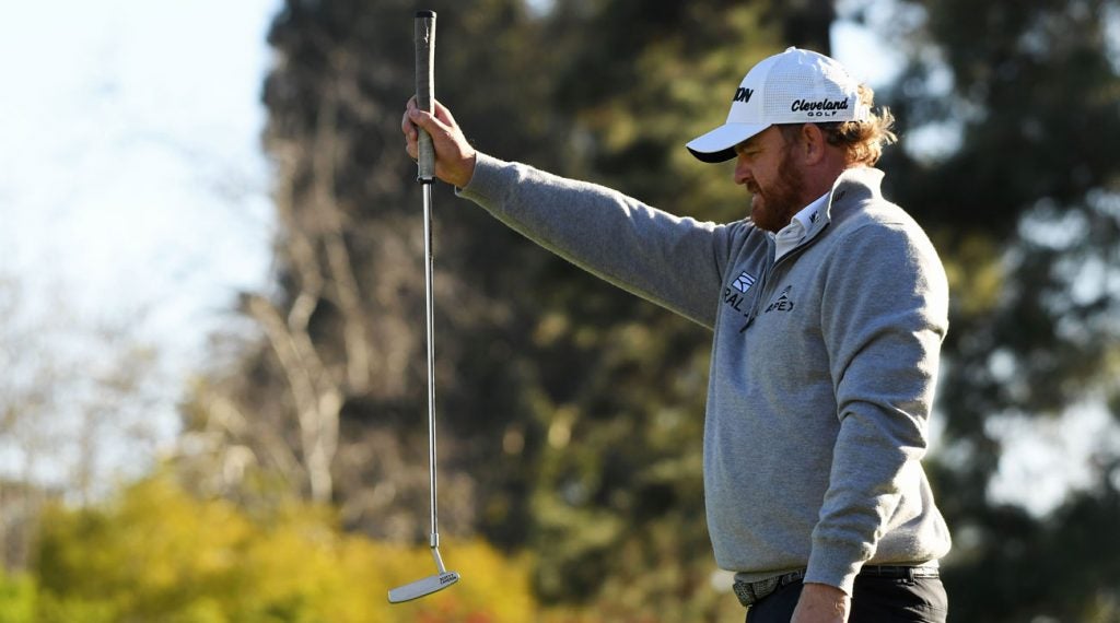 J.B. Holmes was criticized for slow play during Sunday's play at Riviera.