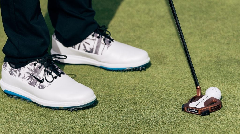 Rory McIlroy’s Hollywood-inspired Nike Victory Tour shoes at Riviera
