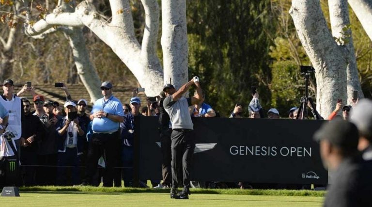 tiger woods genesis open 2020