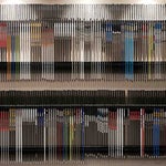 True Spec wall of golf shafts