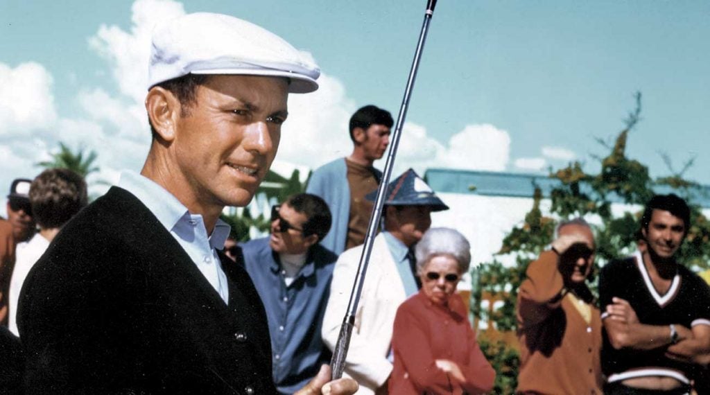 In his playing prime, a dapper L'il Pro striped it in eight U.S. Opens. 