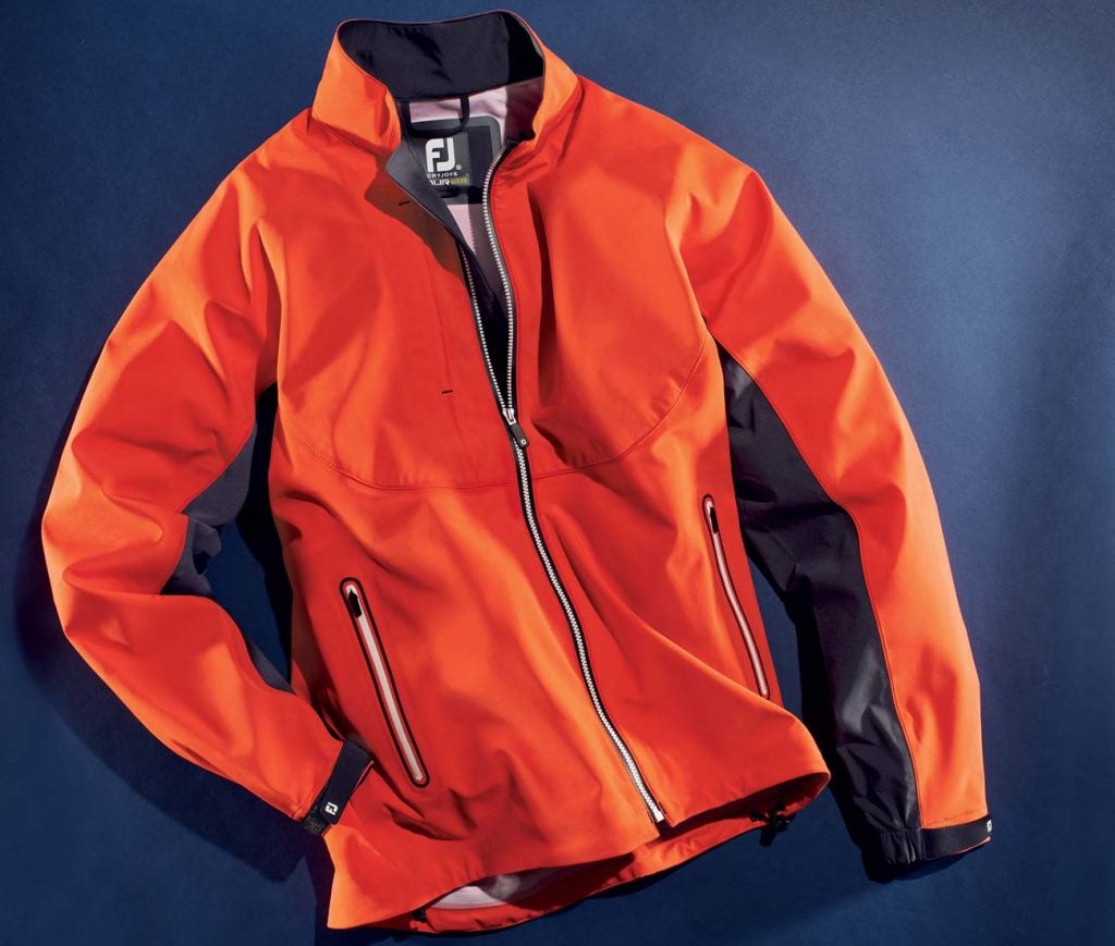 The FootJoy DryJoys Tour LTS rain jacket.