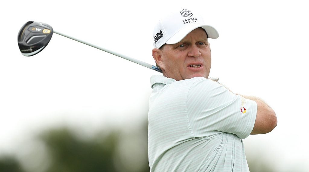 Gary Nicklaus pictured during the first round of the 2019 Oasis Championship on the Champions Tour