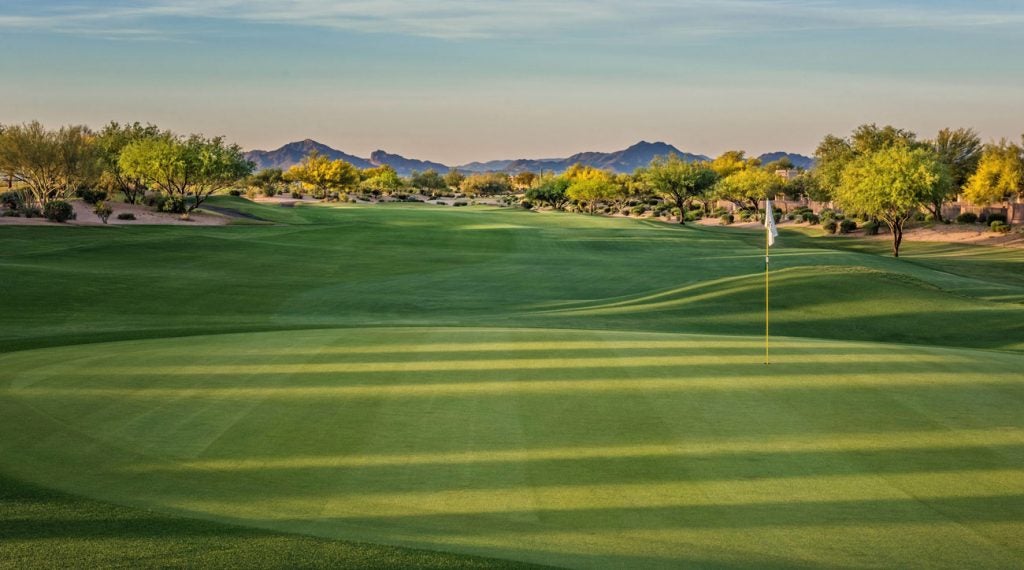 The Marriott Wildfire Golf Club showcases some beautiful desert views.