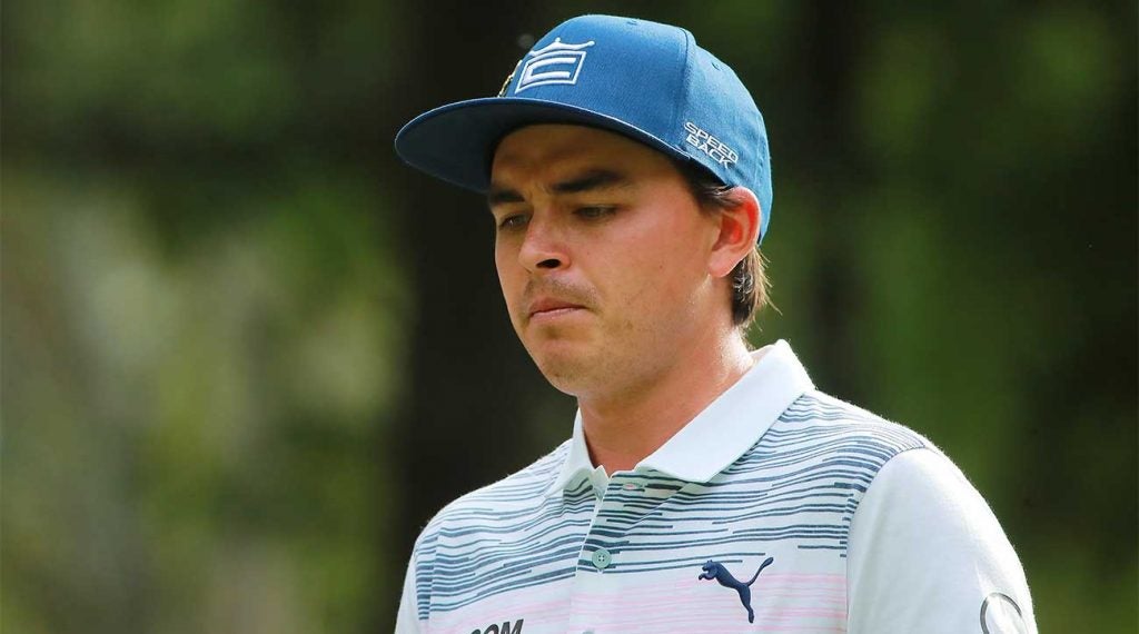 Rickie Fowler is among the pros who have spoken out against the new drop rule.
