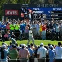 Massive crowds watch Tiger Woods at the 2018 Genesis Open at Riviera CC