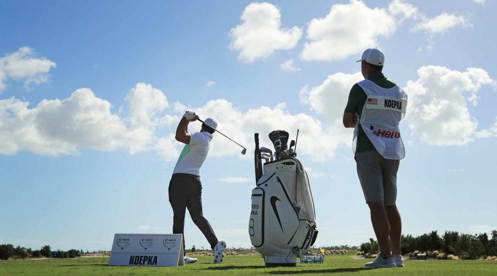 For Brooks Koepka, simplicity is the key to practice.