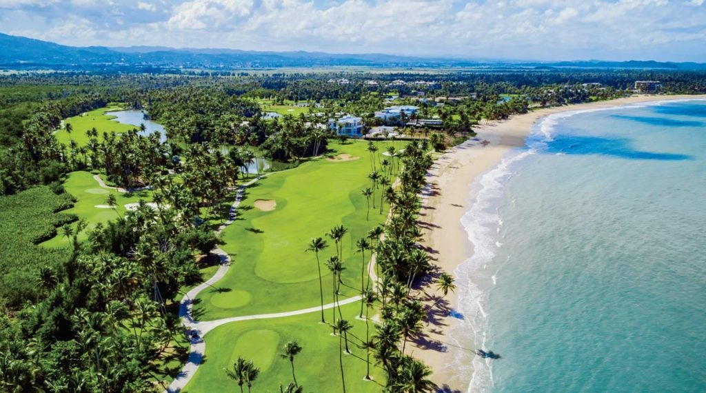 St. Regis Bahia is a beautiful course along the coast in Puerto Rico.