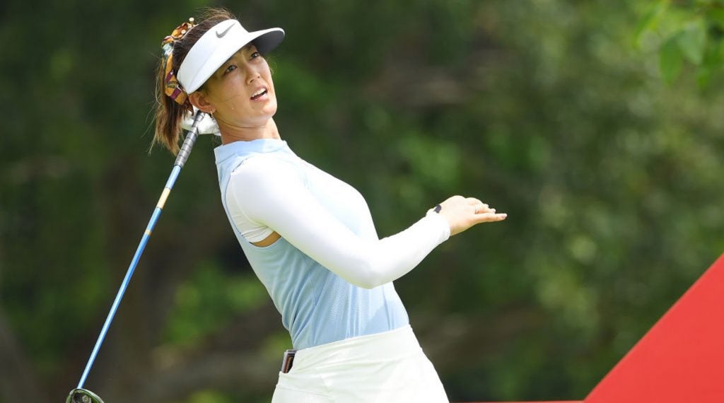 Michelle Wie won't be teeing it up this week at the Kia Classic.