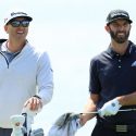 Dustin Johnson and his brother/caddie Austin might be allergic to stairs.