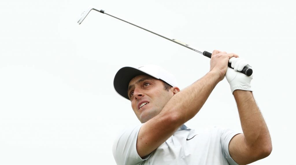 Francesco Molinari is two wins away from capturing the WGC-Dell Technologies Match Play title.