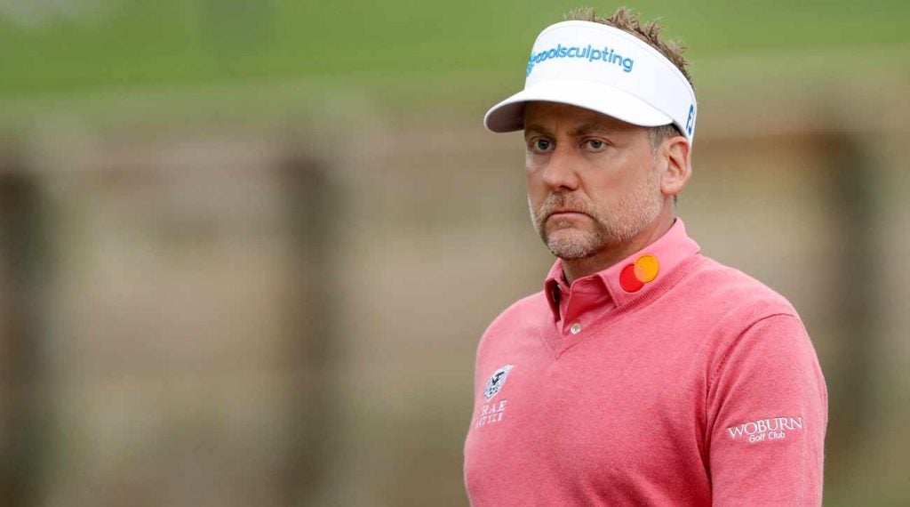Ian Poulter said that fans crossed the line at the Players Championship.