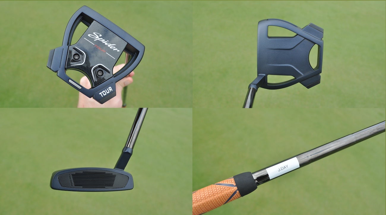 Jason Day's TaylorMade Spider X putter.