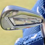 Brooks Koepka tested a Mizuno JPX 919 Hot Metal Pro 3-iron on Wednesday.