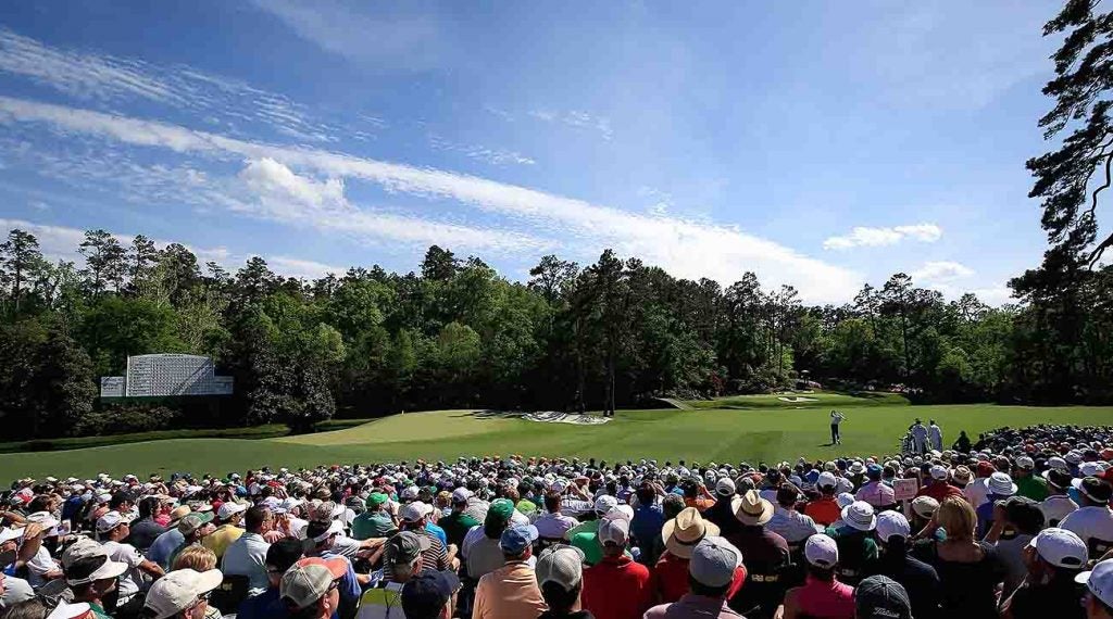 It's hard to top the scene at Amen Corner.