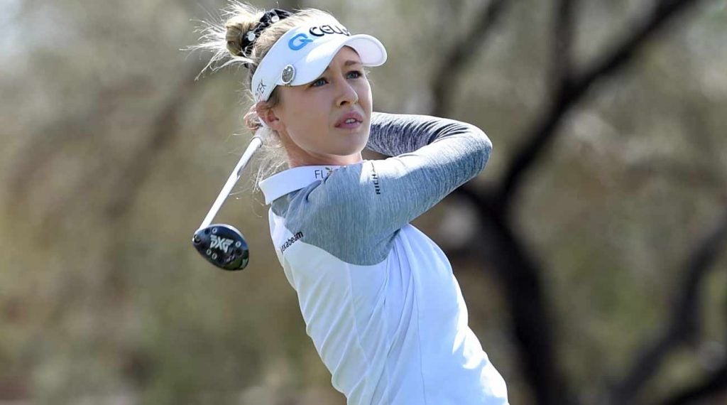 Nelly Korda is poised to become the top-ranked American in the women's game after her latest runner-up finish.