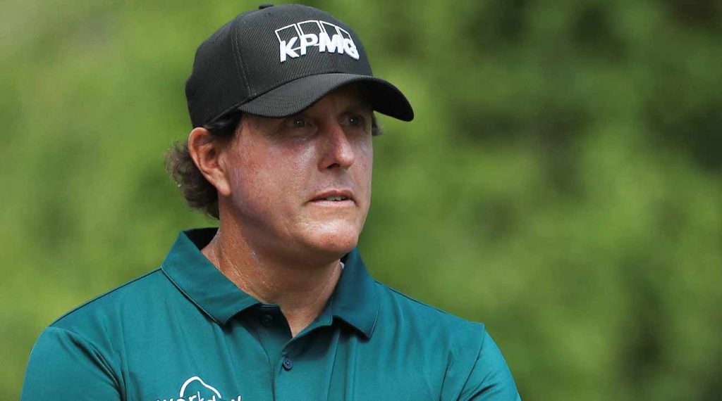 Phil Mickelson said he was 'hurt' by accusations levied against his children.