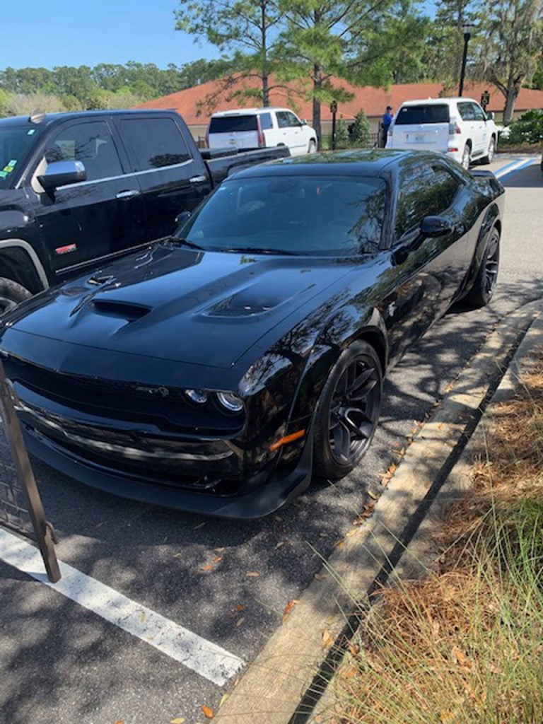 Russell Knox's Dodge Challenger.