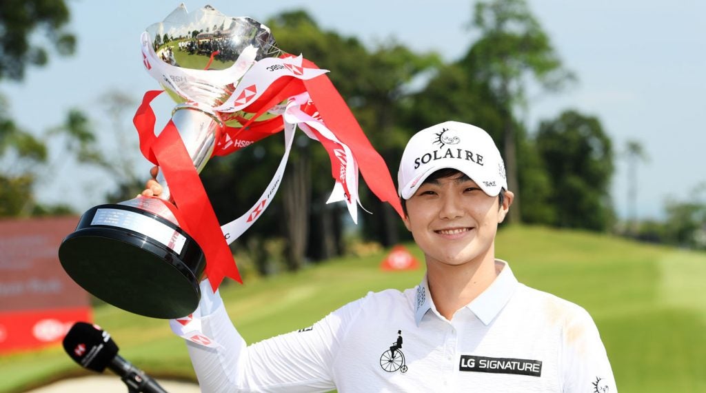 Sung Hyun Park claimed her sixth LPGA victory since 2017 in Singapore this weekend.