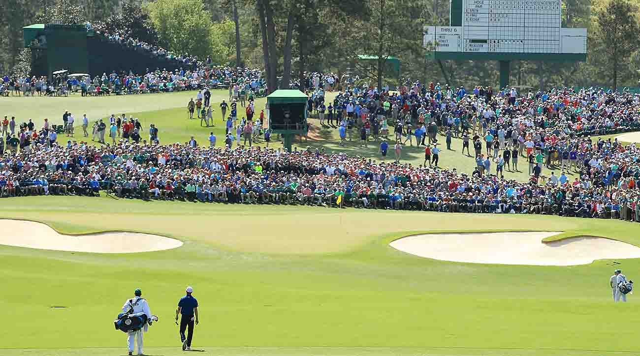Augusta's first par 5 is also a stunner.